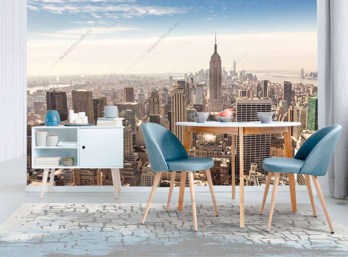 Фотообои в интерьере стейт билдинг  9-1191 фото