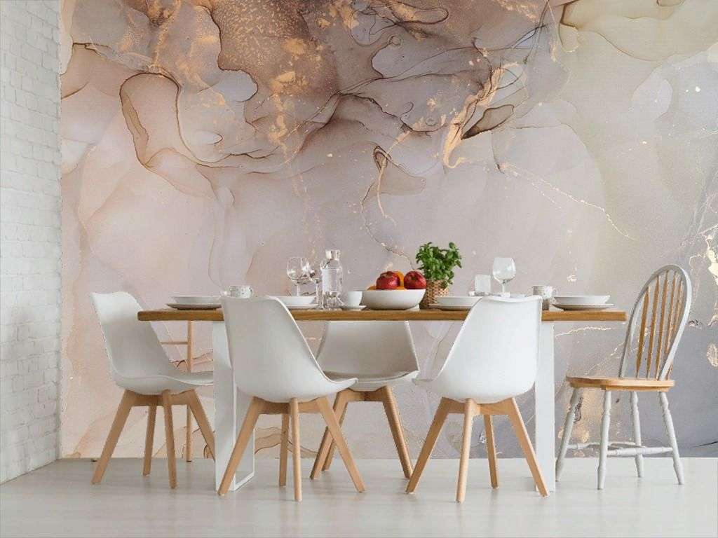 Фотообои в интерьере fluid art 03  9-1931 фото