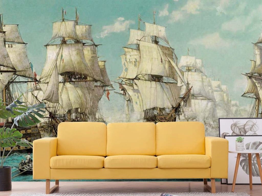 Фотообои Трафальгарская битва  17-2034