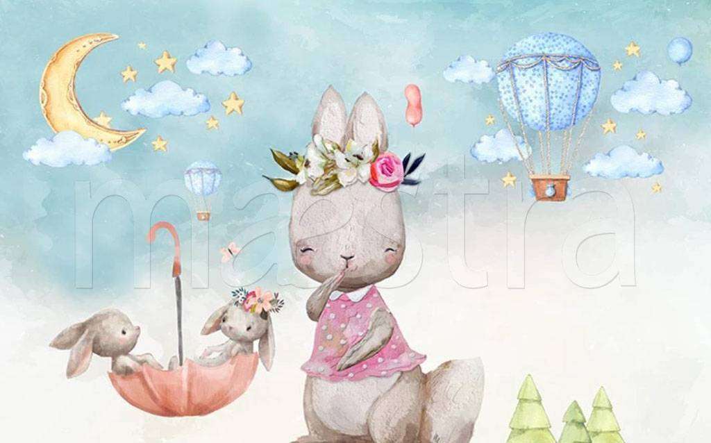 Фотообои в интерьере ночная сказка  15-241 фото