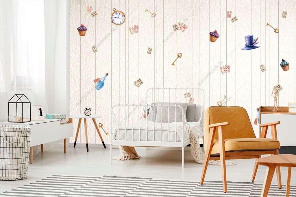 Фотообои в интерьере элементы фокусника  14-276 фото