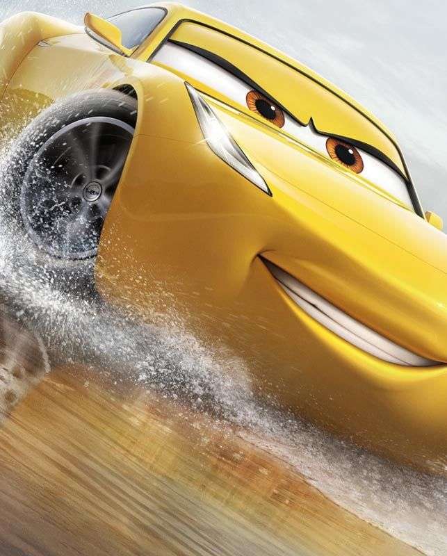 Фотообои в интерьере желтая тачка  12-1654 фото