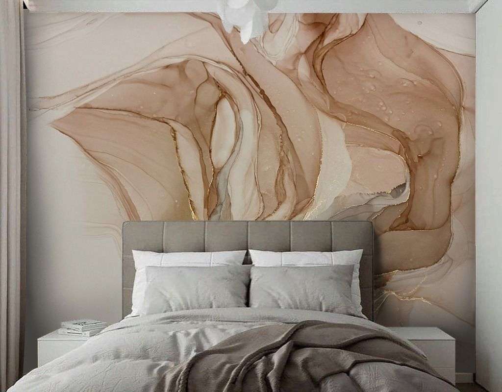 Фотообои в интерьере fluid art 14  9-1954 фото