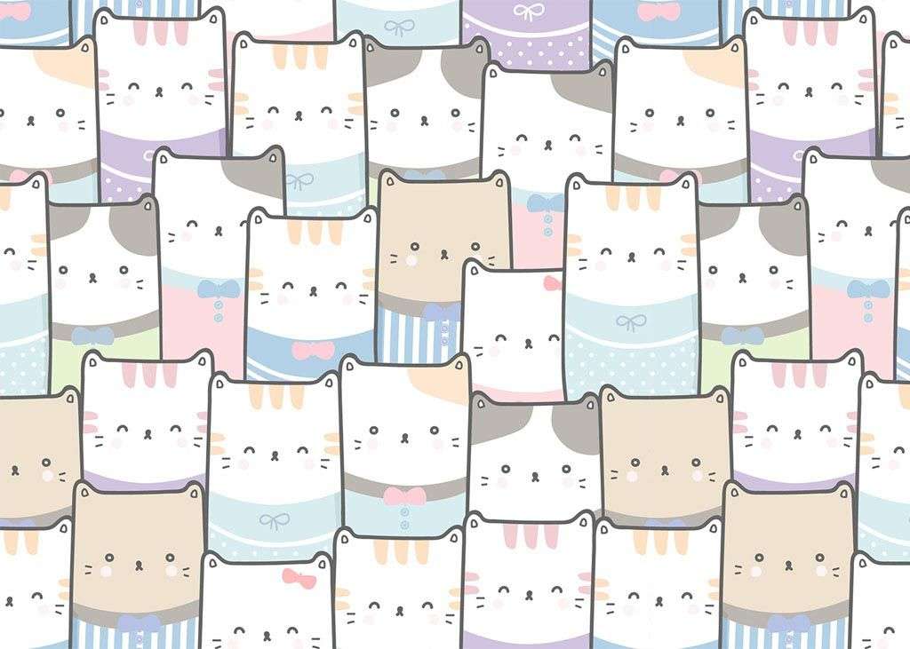 Фотообои в интерьере котики фон  12-755 фото