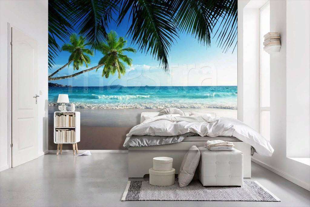 Фотообои в интерьере морской закат  4-340 фото