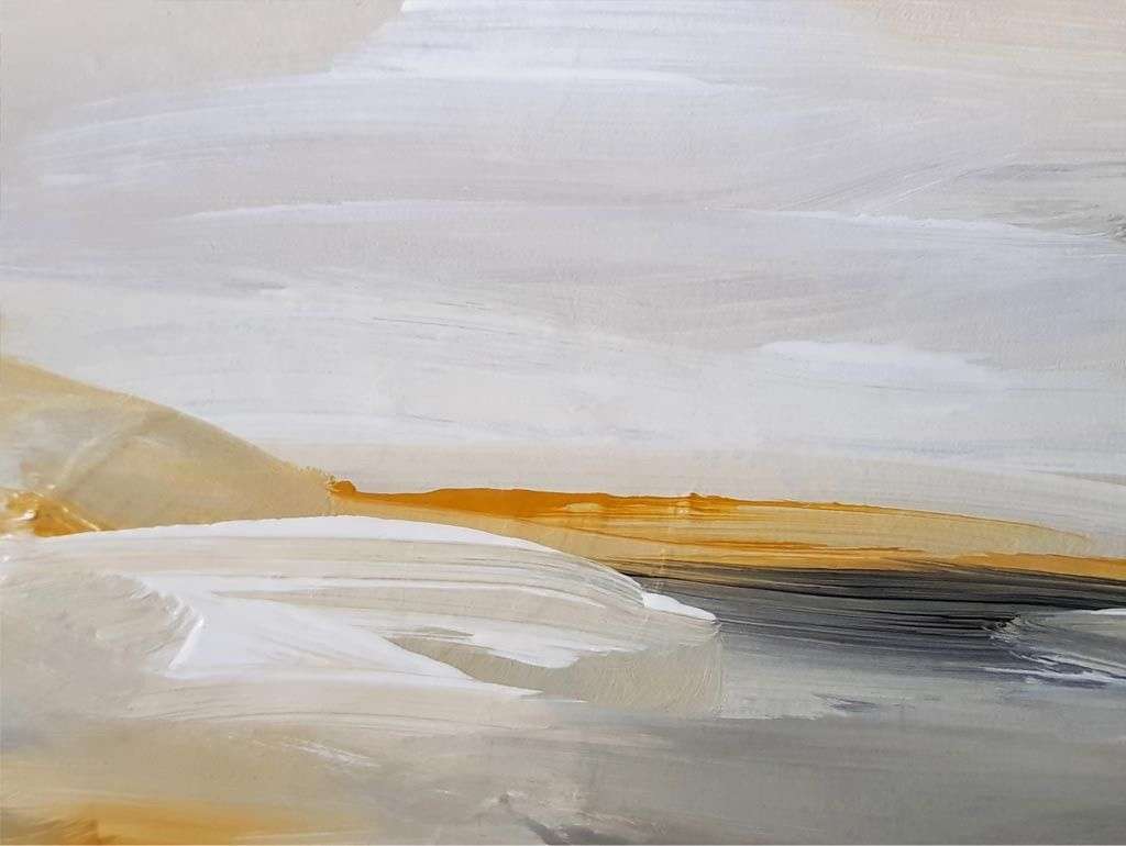 Фотообои в интерьере абстракция красками  9-2072 фото