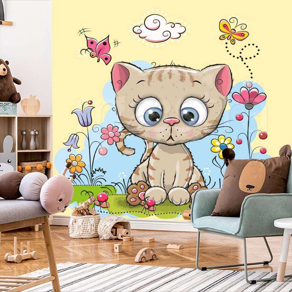 Фотообои Милый котенок  9-227