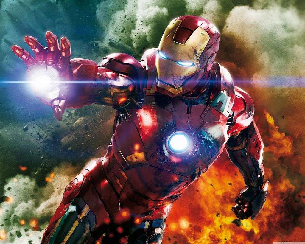 Фотообои в интерьере железный человек марвел  12-1059 фото