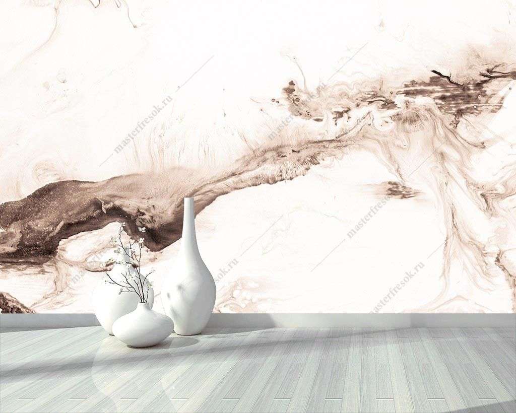 Фотообои в интерьере размытое изображение  9-1420 фото