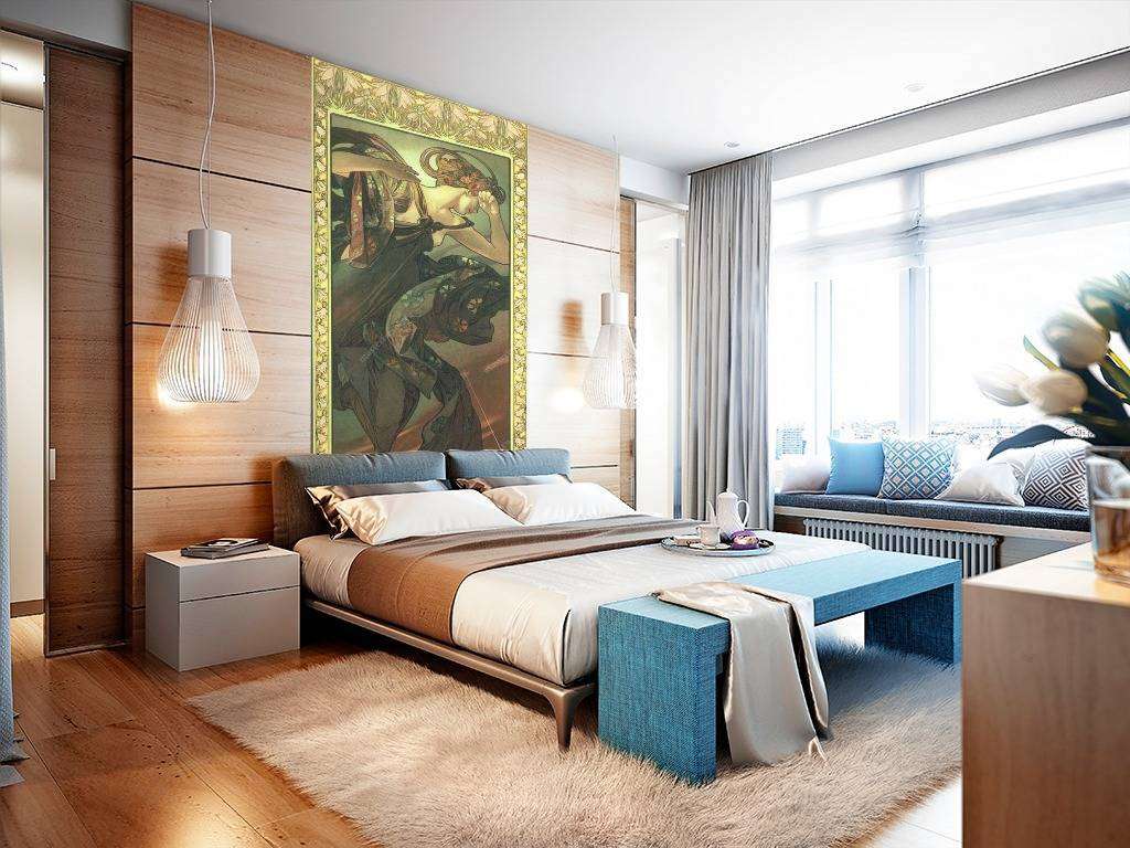 Фотообои в интерьере альфонс мариа муха – вечерняя звезда  8-185 фото