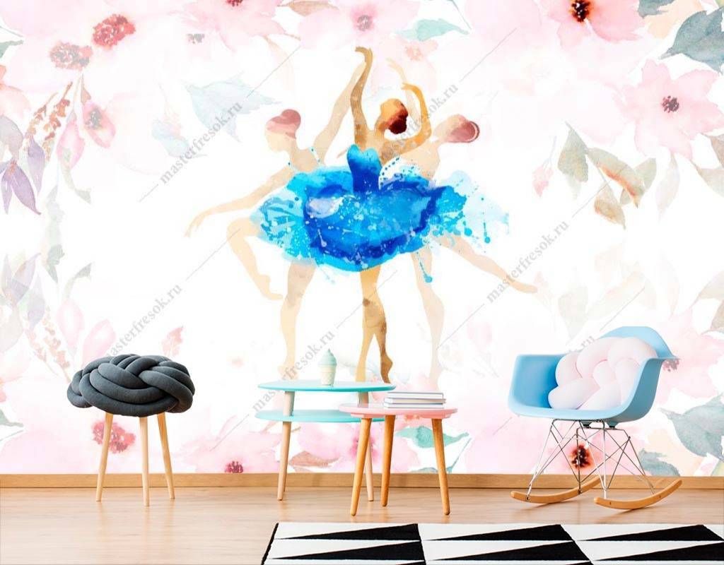 Фотообои Балерины кружат  14-020
