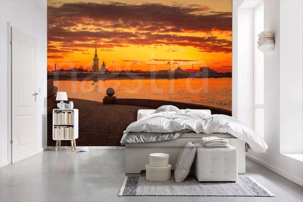 Фотообои Закат над Невой  9-673