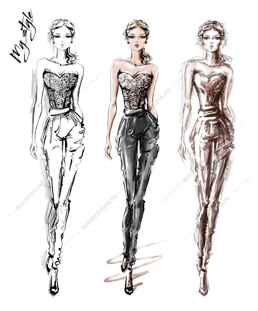 Фотообои в интерьере подиум  12-1382 фото