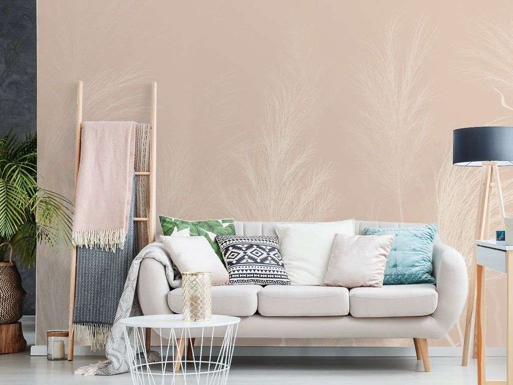 Фотообои в интерьере пушистые ветви  9-2003 фото