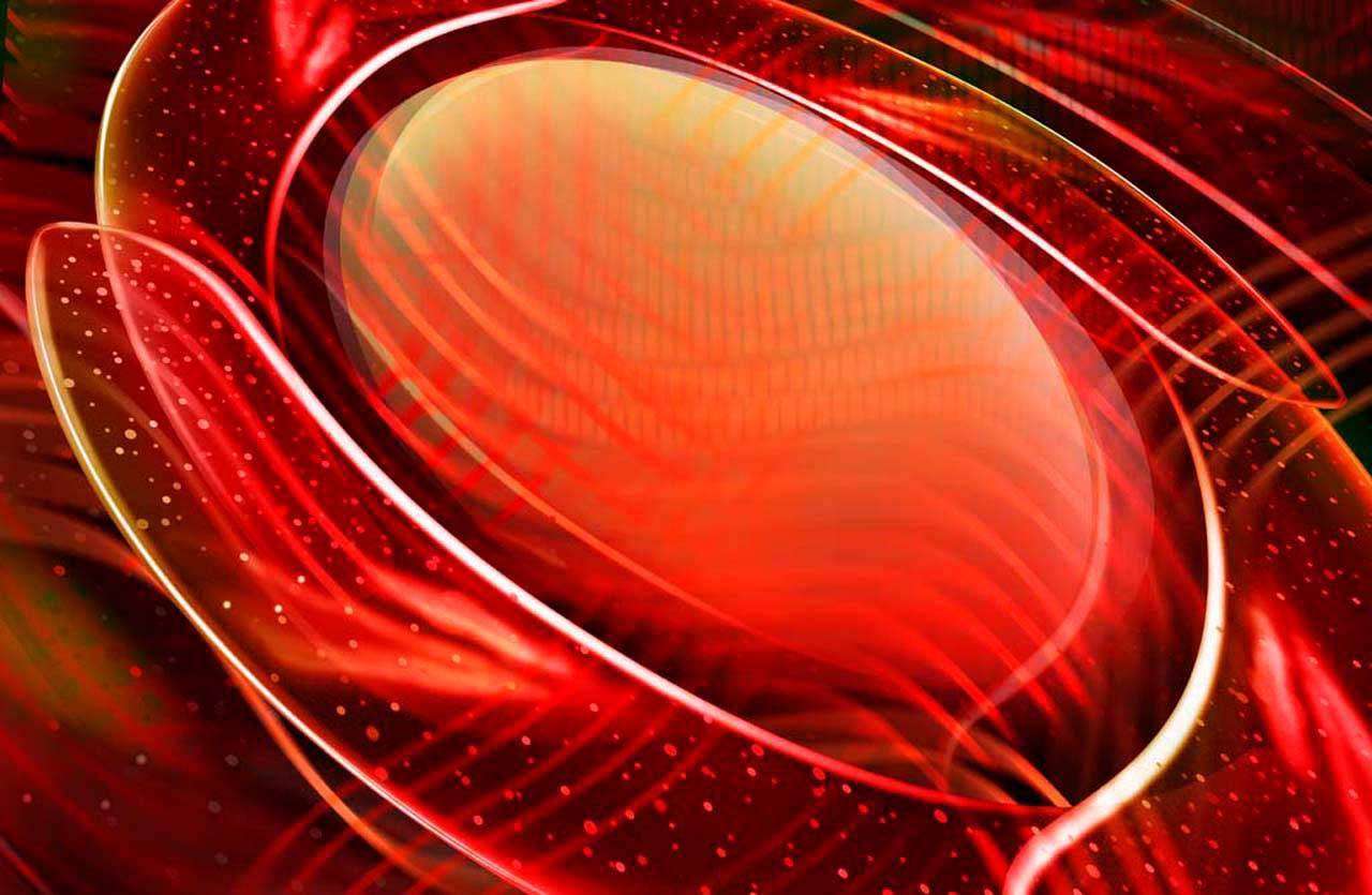 Фотообои в интерьере цветная абстракция линии  4-301 фото