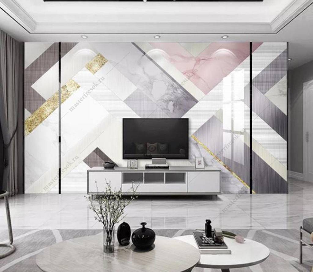 Фотообои Мраморная стена  16-134