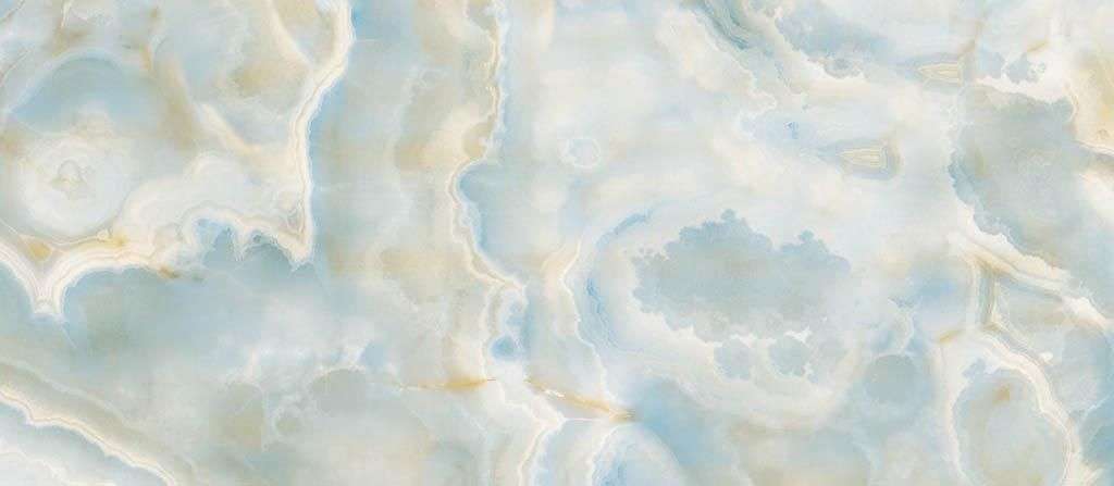 Фотообои в интерьере голубой оникс  9-1088 фото