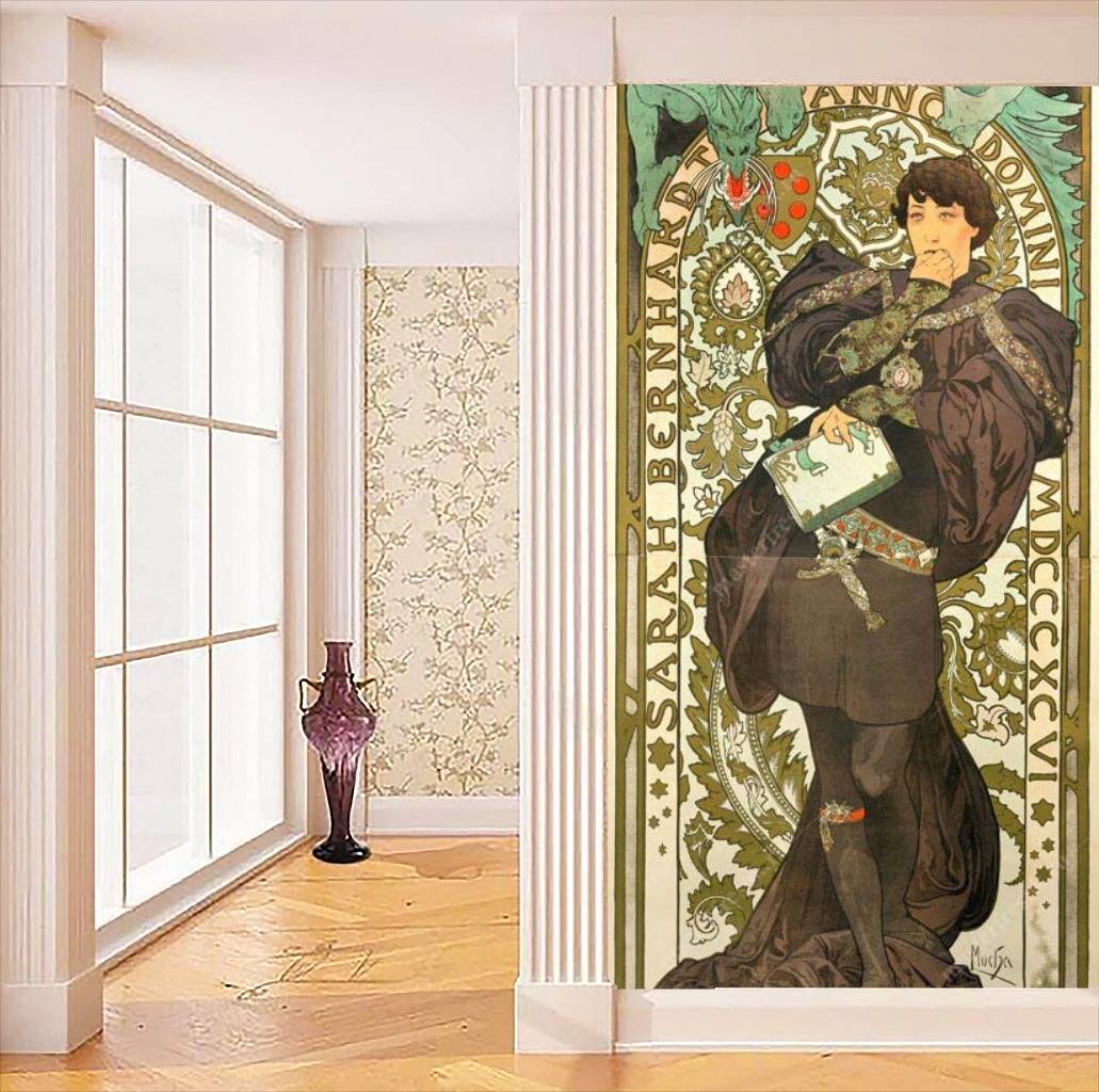 Фотообои Альфонс Мариа Муха - Лорензаччо  8-236