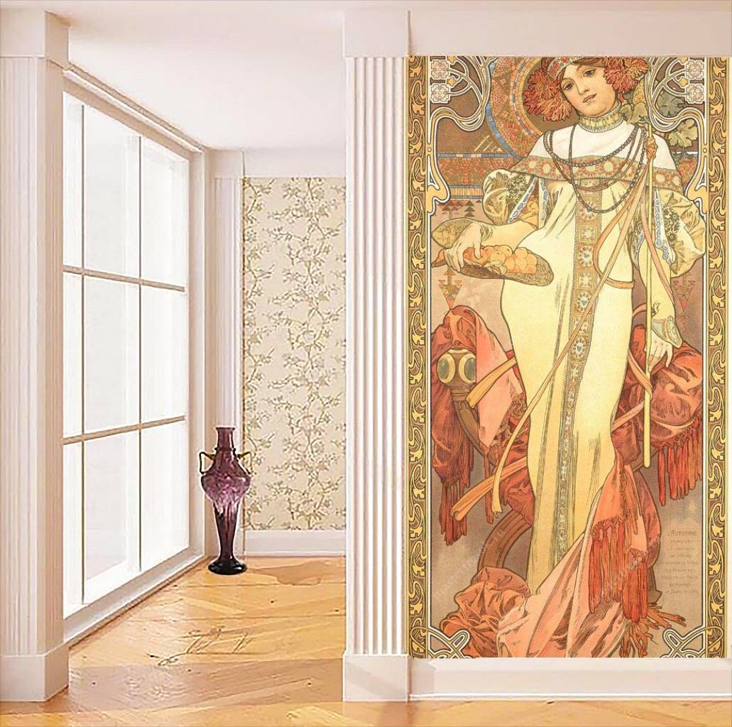 Фотообои Альфонс Мариа Муха – Осень  8-198