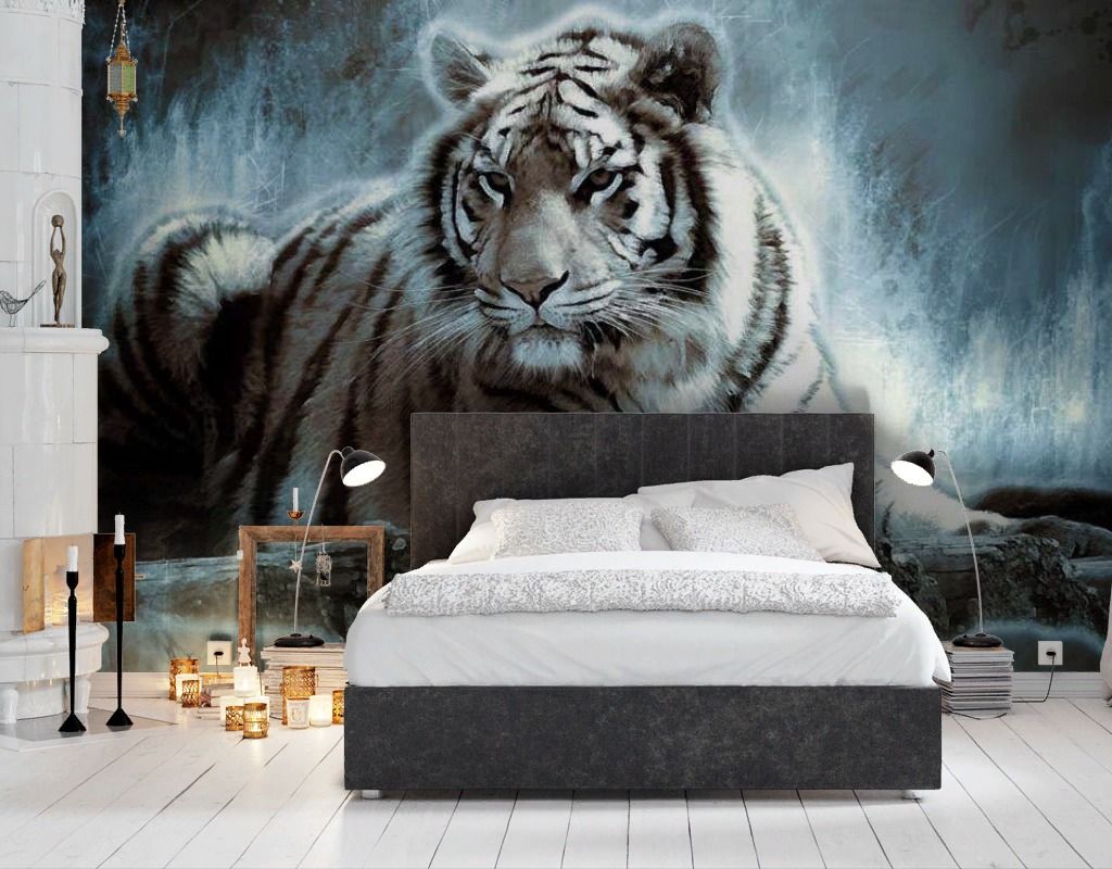 Фотообои Ночной тигр  17-4182