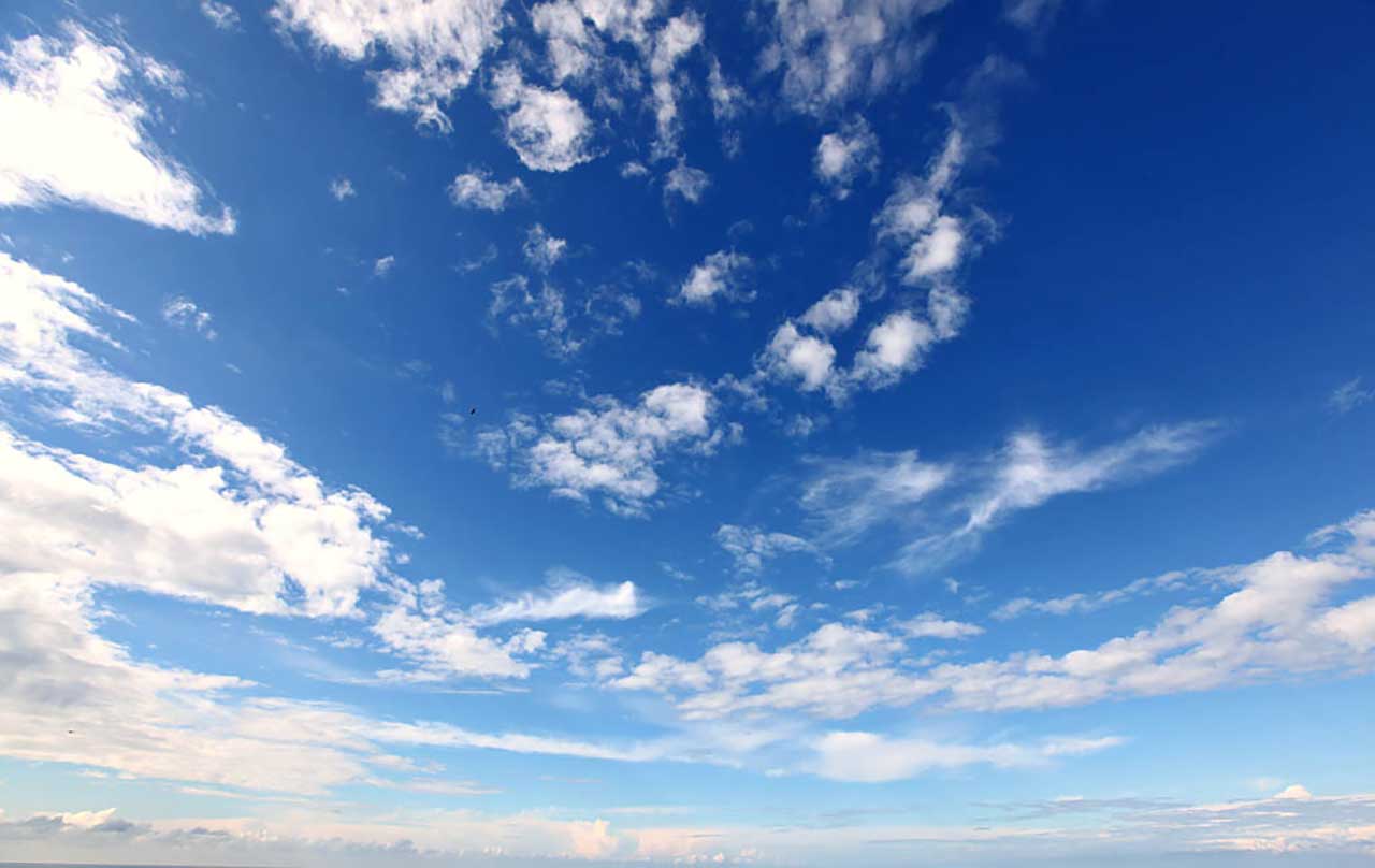 Фотообои в интерьере небо и облака  9-302 фото