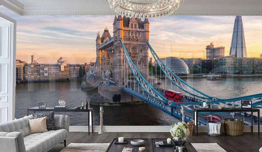 Фотообои Тауэрский мост в утренние часы  9-563