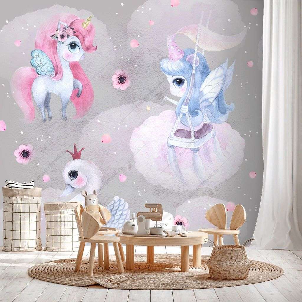 Фотообои в интерьере волшебное пони  12-1322 фото