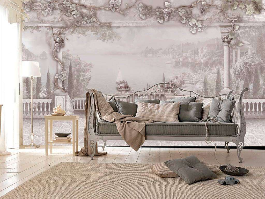 Фотообои Цветущая терраса  13-079