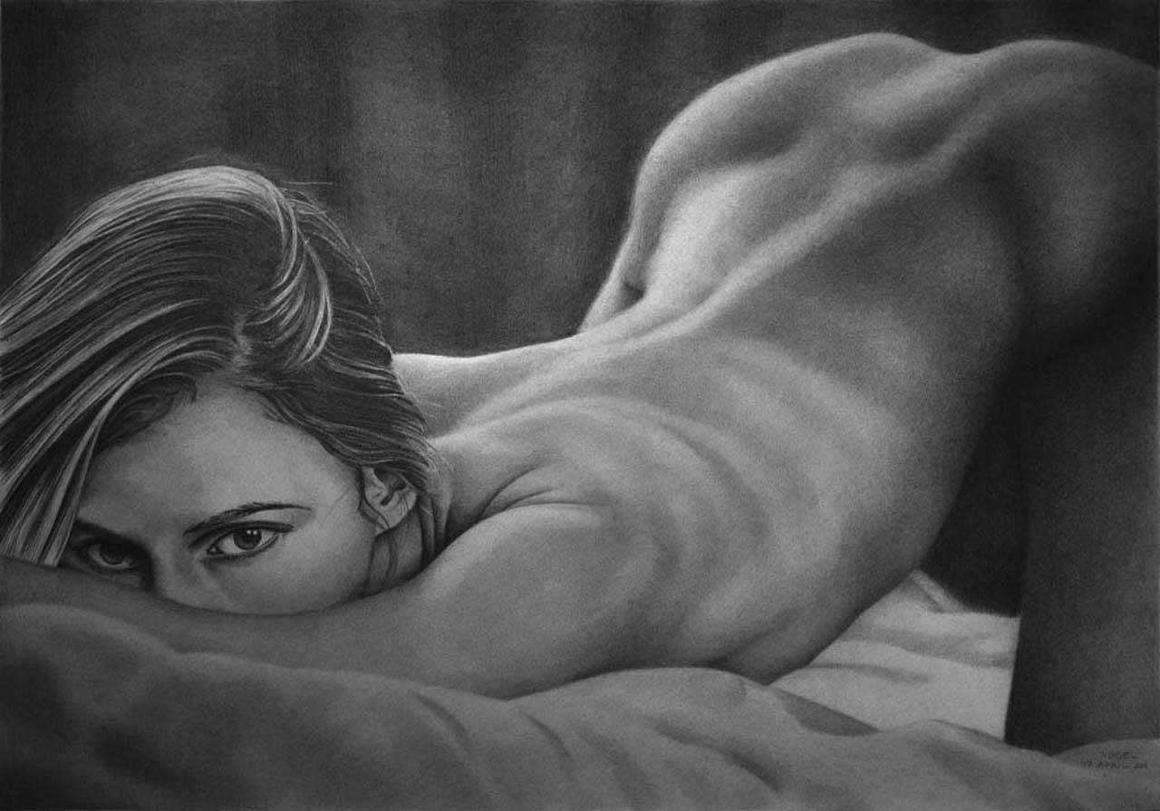 Фотообои в интерьере девушка черно белая  4-441 фото