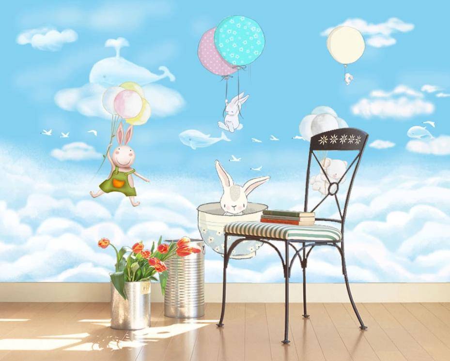 Фотообои Кролик в чашке  15-301