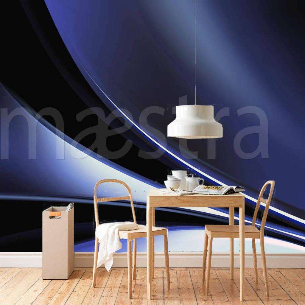 Фотообои Абстракция синее пространство  4-286