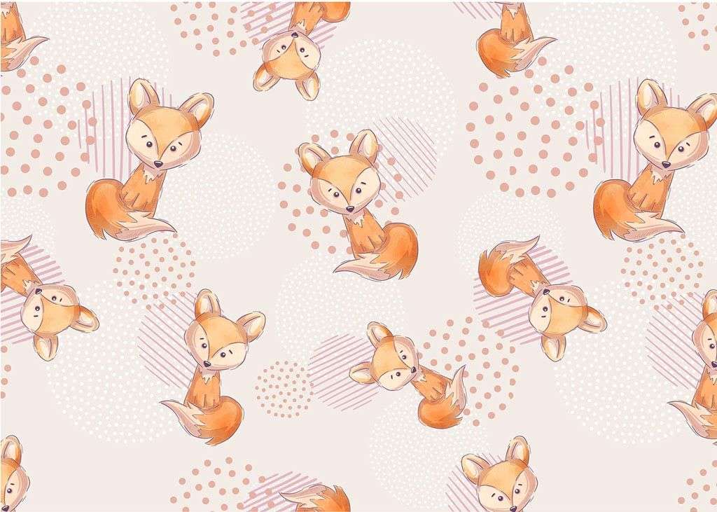 Фотообои в интерьере лисы  12-741 фото