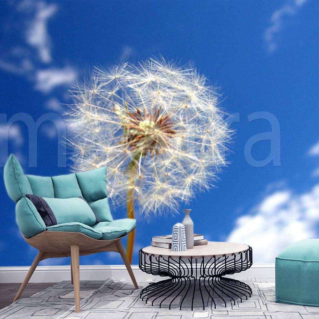Фотообои Одуванчик на фоне неба  9-334