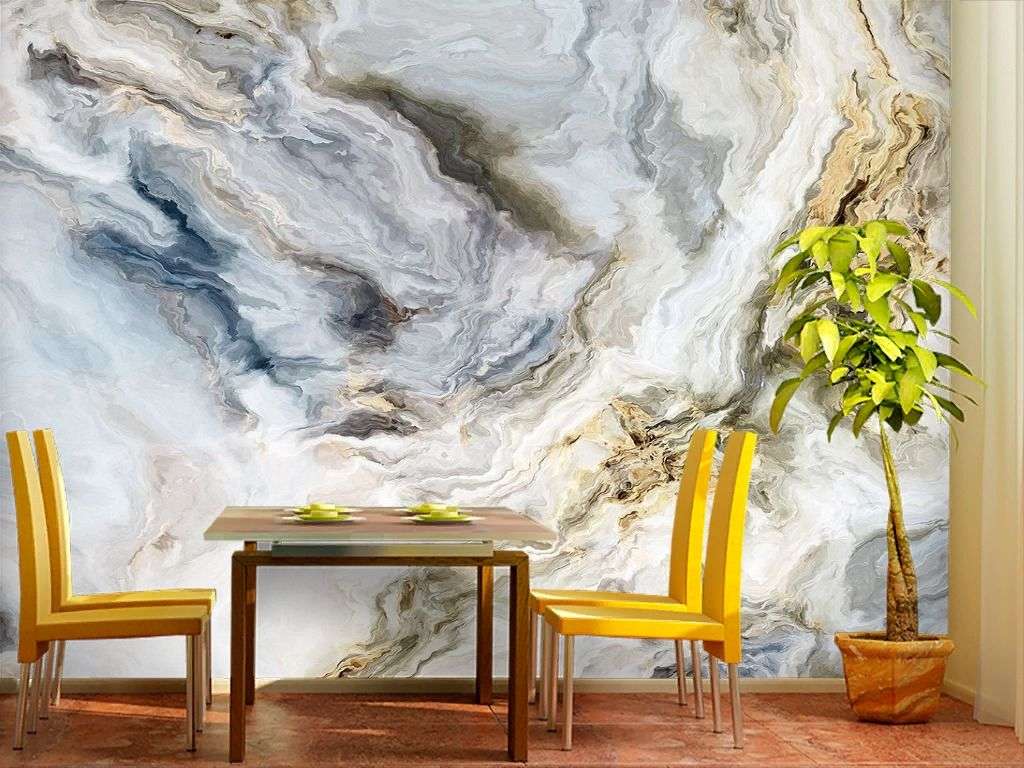 Фотообои в интерьере мрамор 02  9-1960 фото