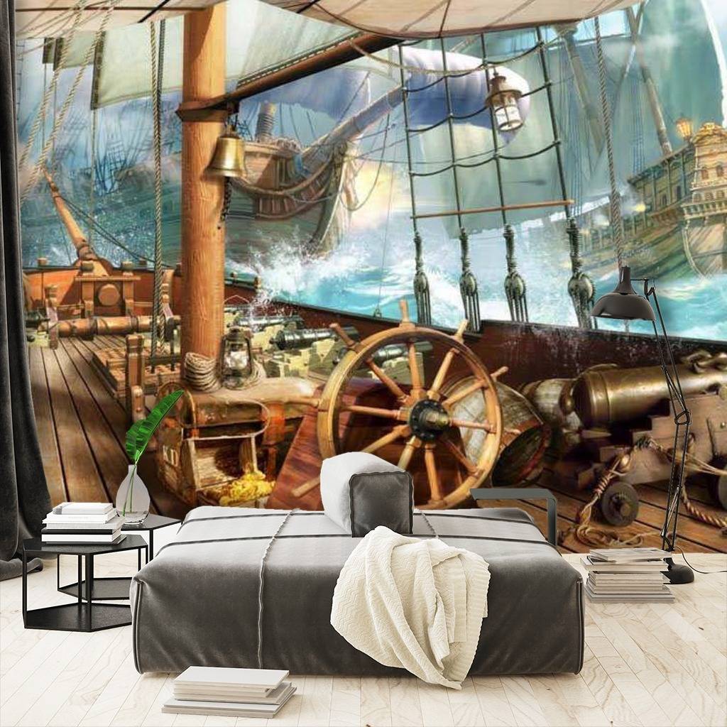 Фотообои Палуба пиратского корабля  17-0119