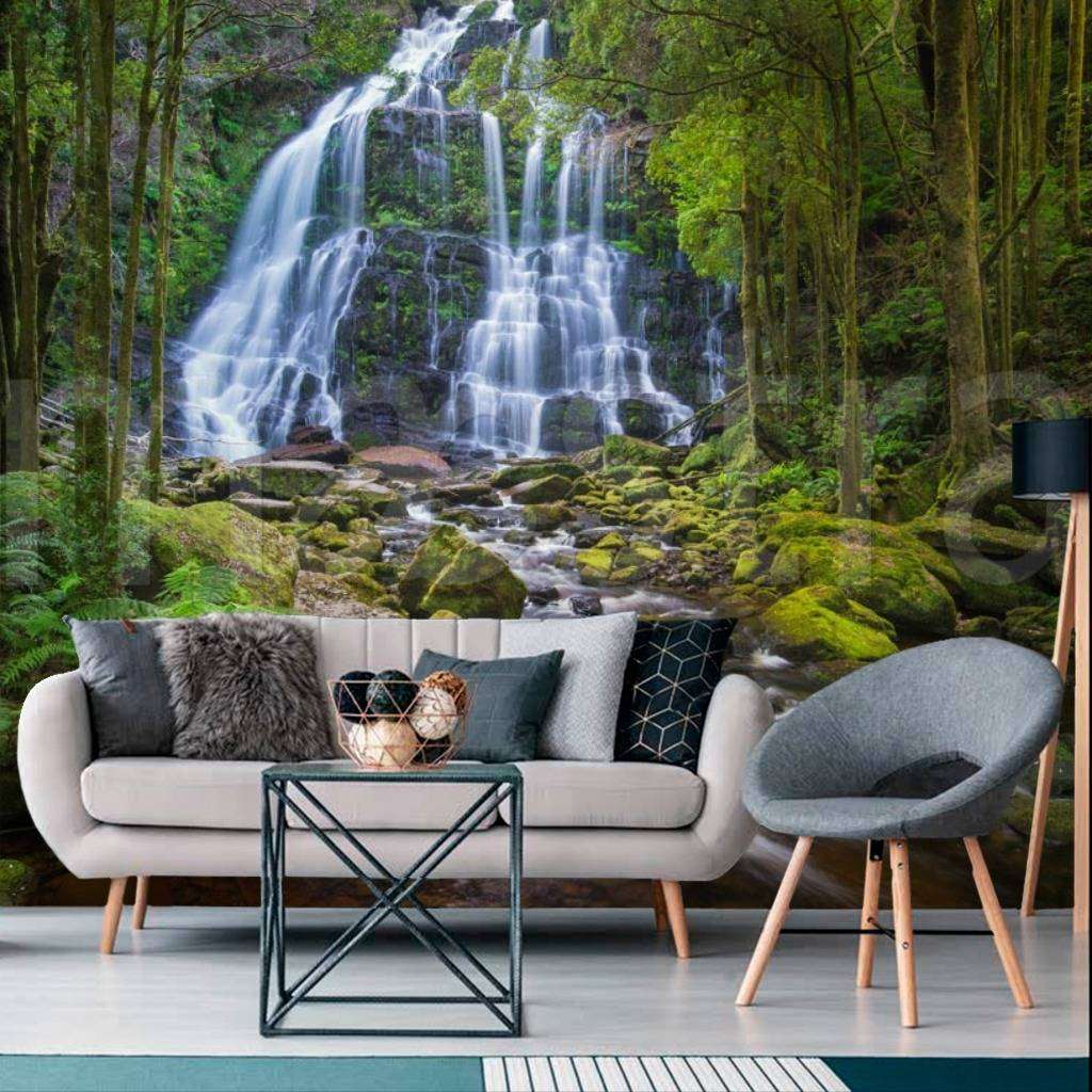 Фотообои Водопад на западном побережье Тасмании, Нельсон  9-911