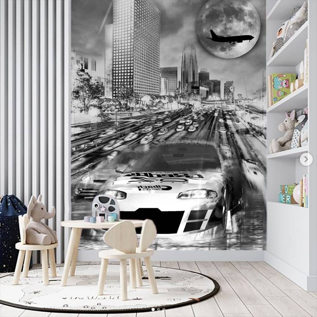 Фотообои Авто в городе  2-088