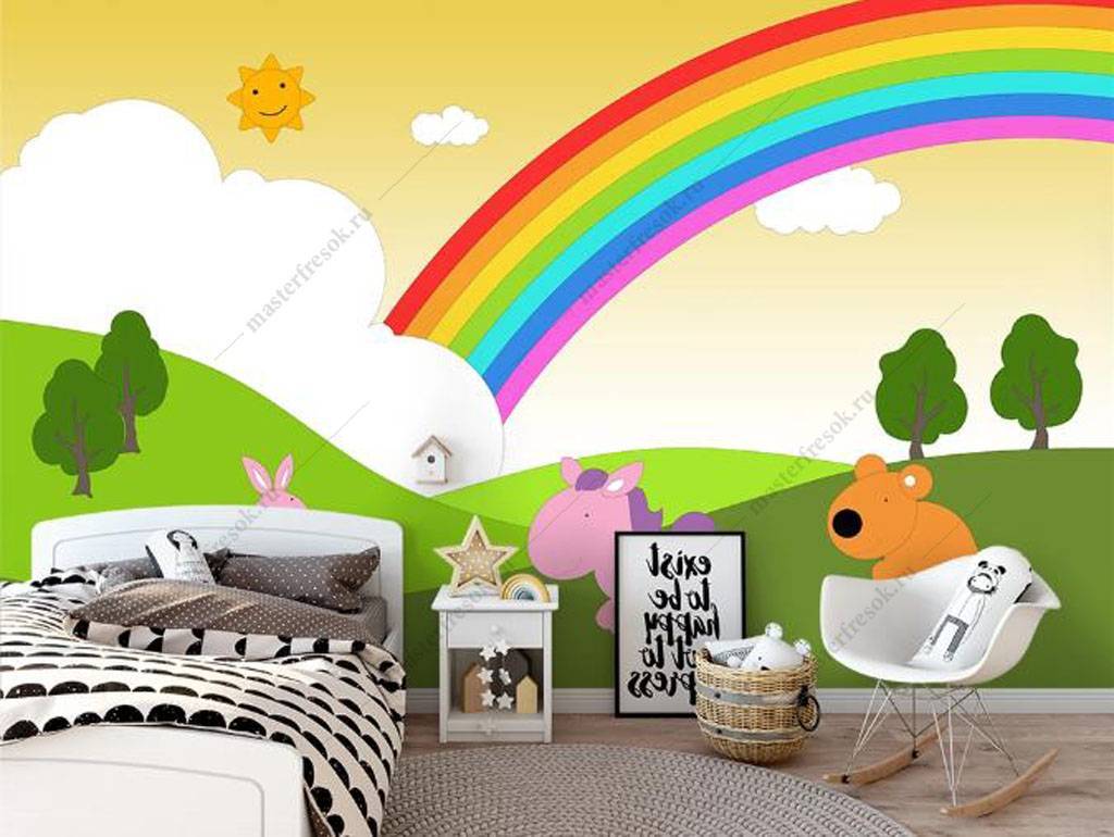 Фотообои Радуга  16-098