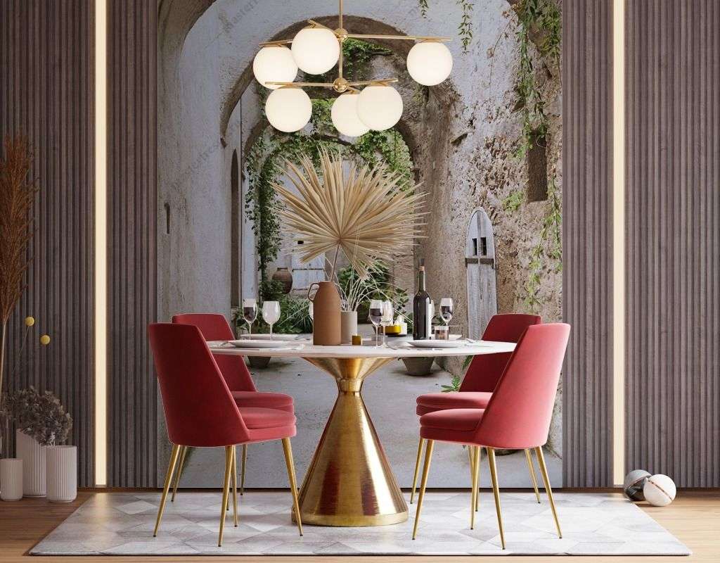 Фотообои в интерьере арка в италии  9-1641 фото