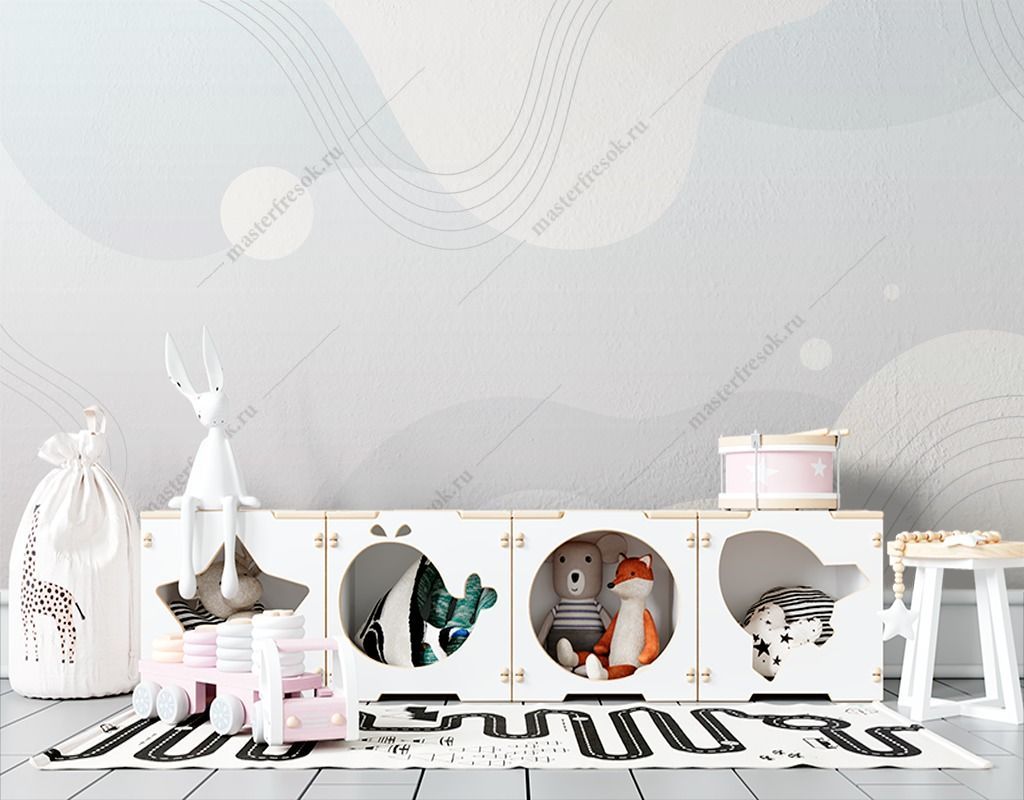 Фотообои Белые волны  12-1416