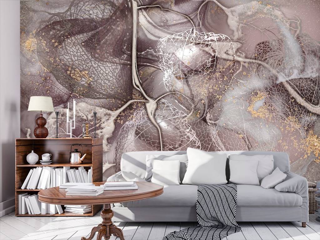 Фотообои Физалис акварелью  13-205