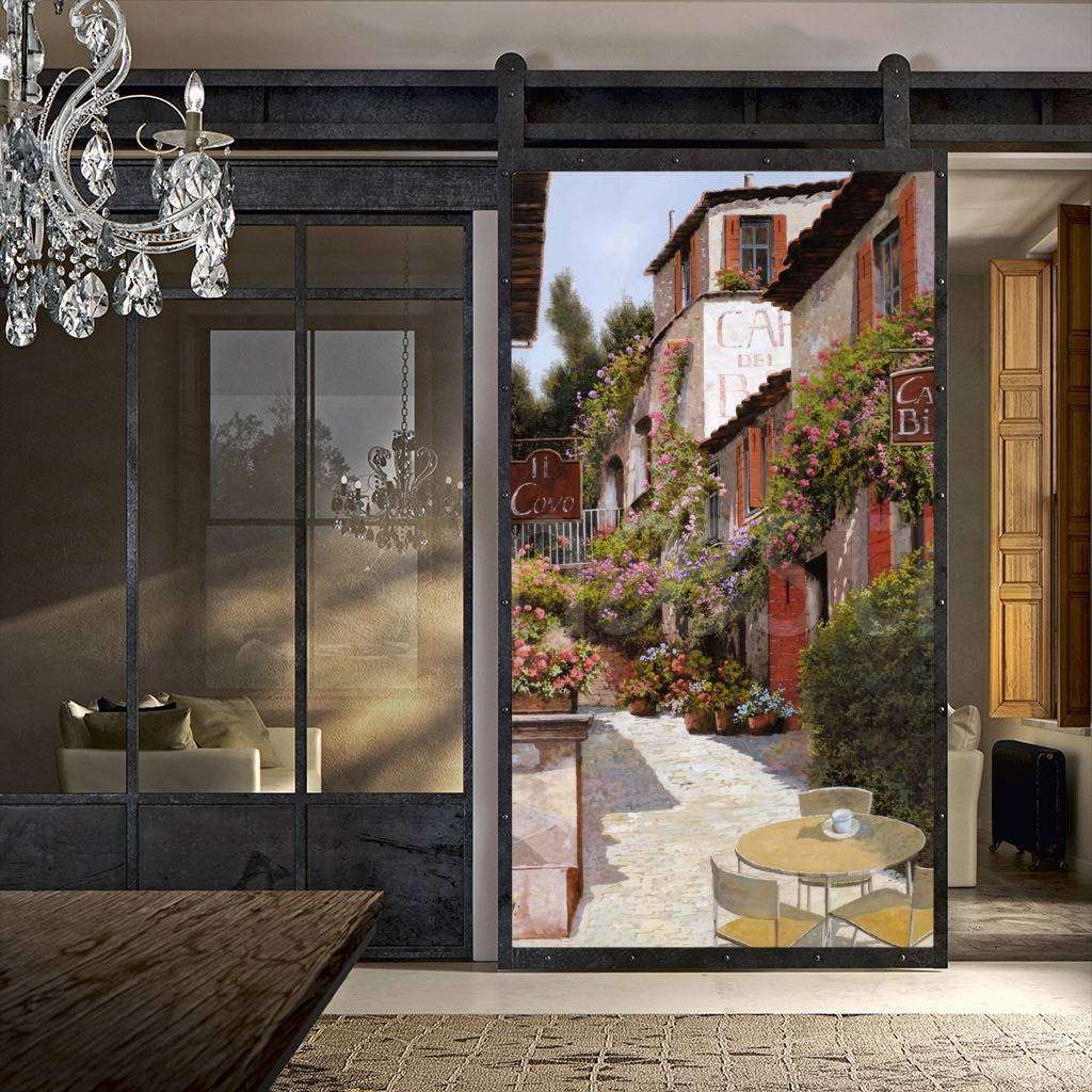 Фотообои Уютный дворик  8-040