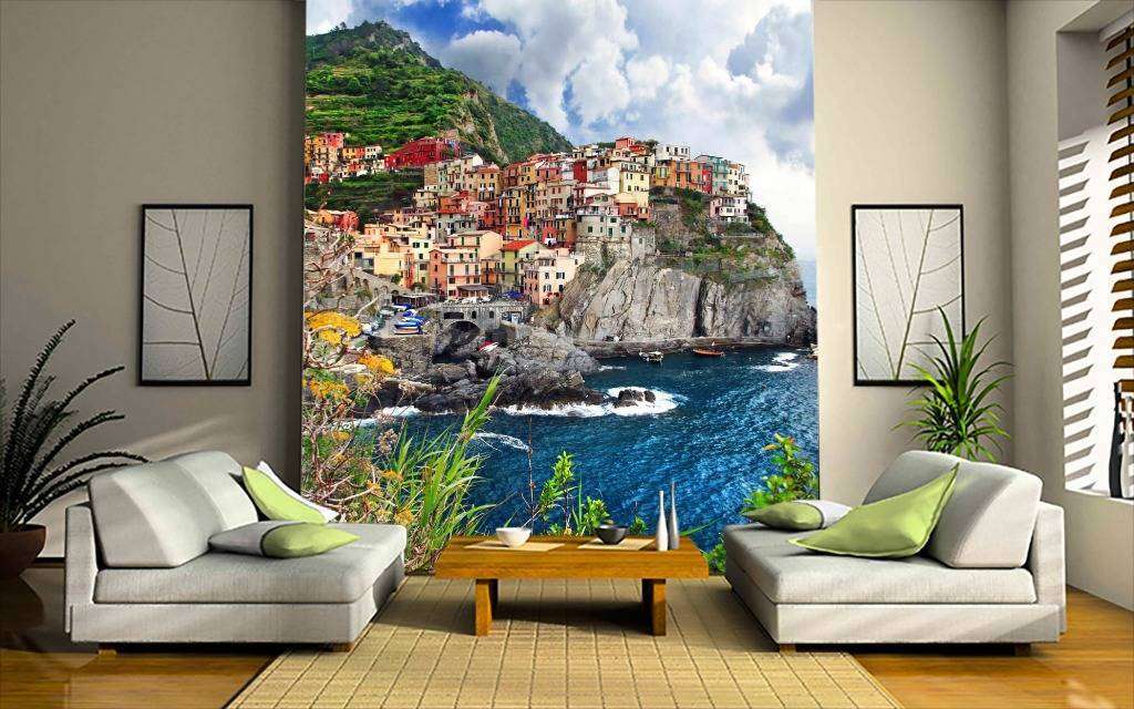 Фотообои Город у моря  4-360