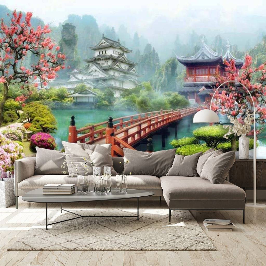 Фотообои Китайский сад  17-0002