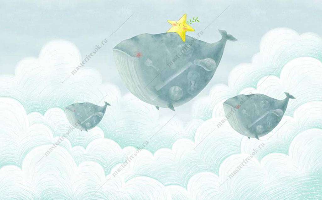 Фотообои в интерьере звезда на ките  16-021 фото