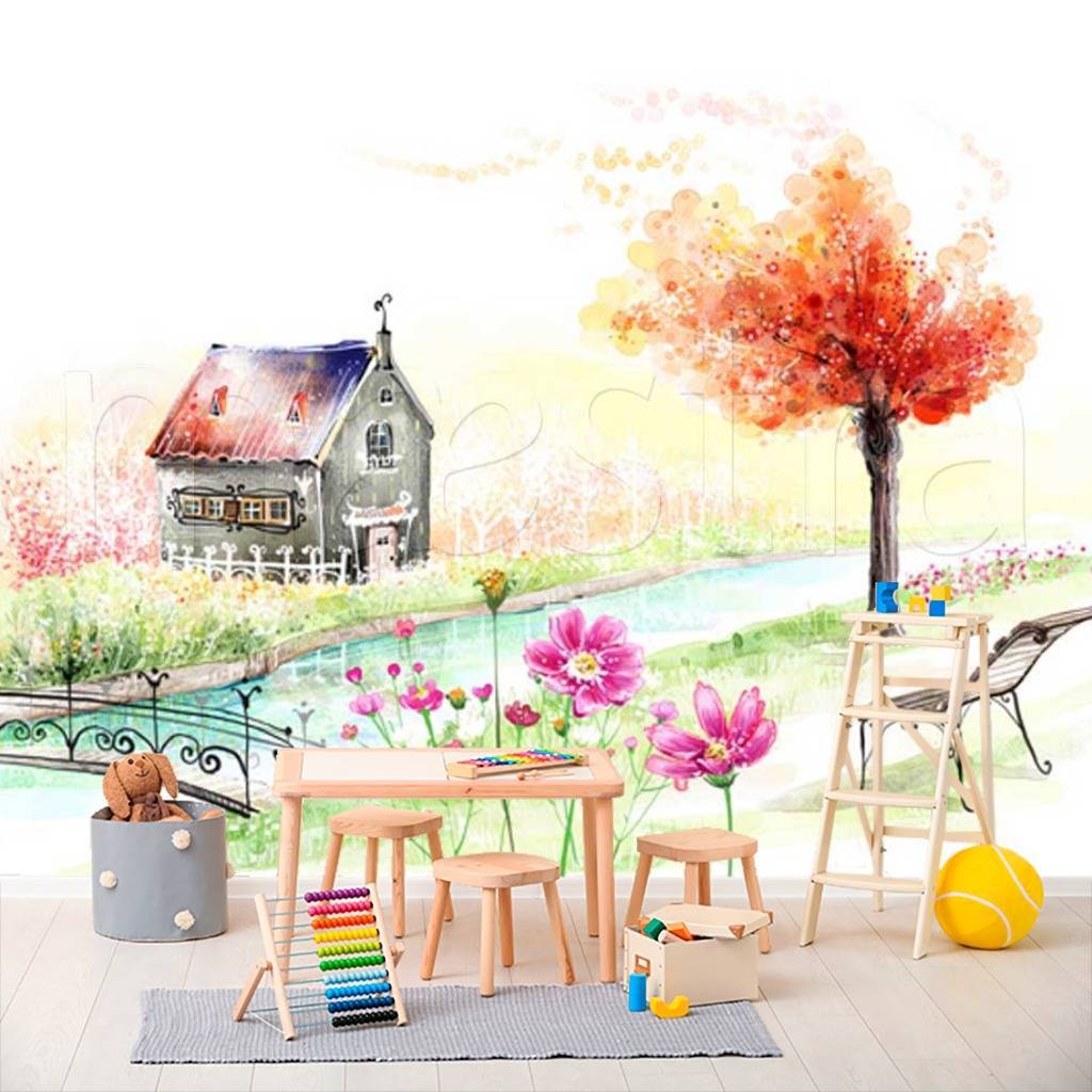 Фотообои Вид на дом  12-318