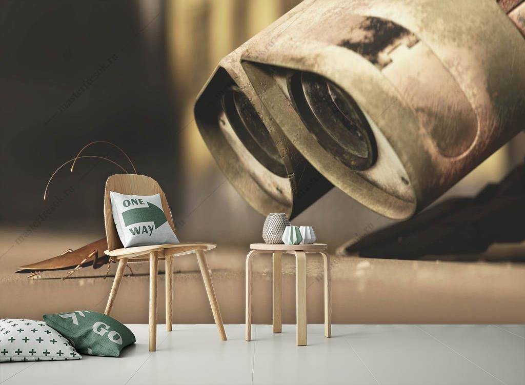 Фотообои Валли и кузнечик  12-1092