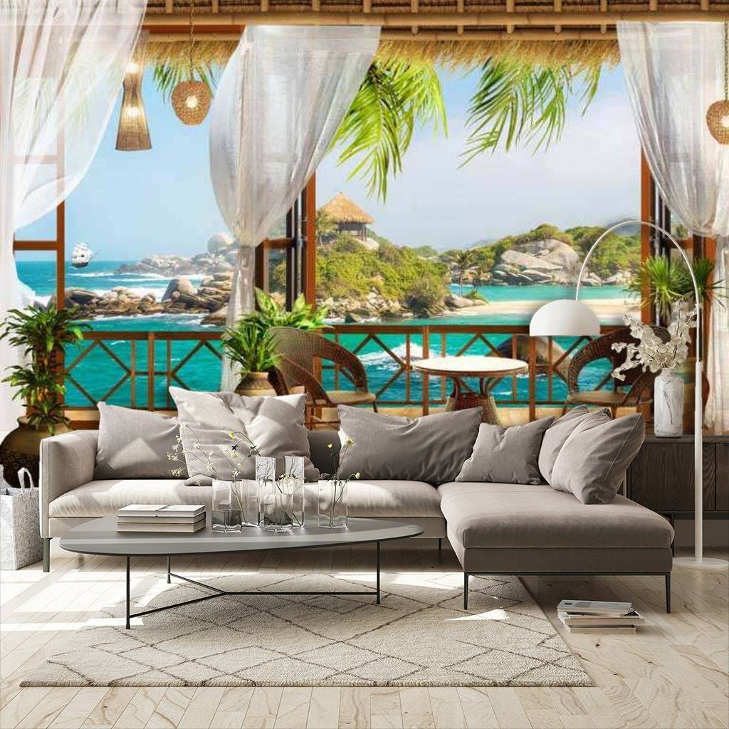 Фотообои Терраса летняя  17-0018