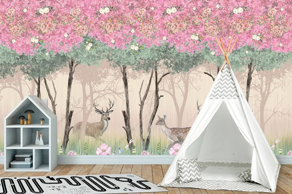 Фотообои Необычный лес  12-953