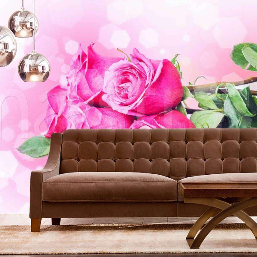 Фотообои Букет розовых роз  4-058